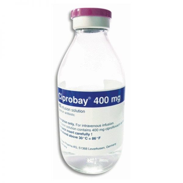Quy cách đóng gói Ciprobay 400 Chai 200ml Quy cách đóng gói Ciprobay 400 Chai 200ml