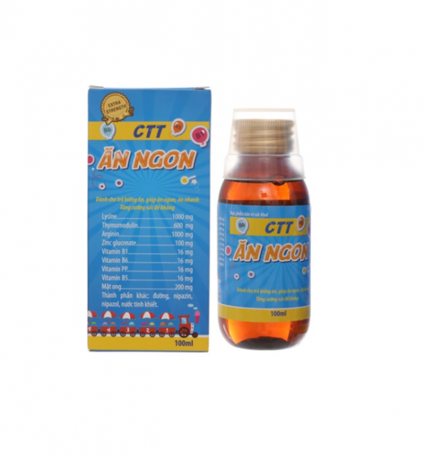CTT ăn ngon lọ 100ml – Giúp trẻ ăn ngon hơn, khỏe mạnh hơn