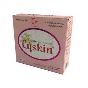Thuốc Cyskin hộp 12 vỉ là thuốc gì ?