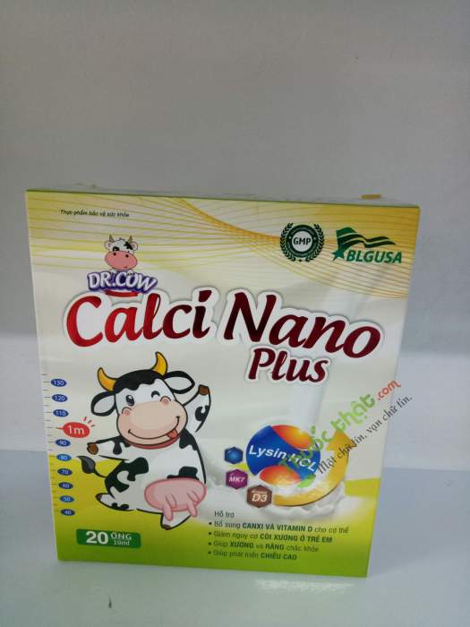 Calci Nano Plus – Hộp 20 ống