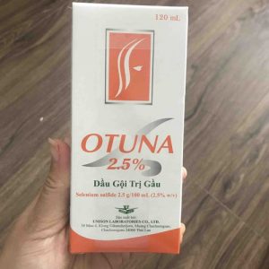 Quy cách đóng gói Dầu gội Otuna 2.5% 