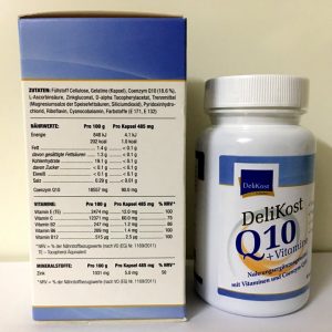 Quy cách đóng gói Delikost Q10 + Vitamine