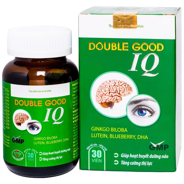 Double Good Iq Nanofrance – Dưỡng Não, Bổ Mắt Double Good Iq Nanofrance – Dưỡng Não, Bổ Mắt