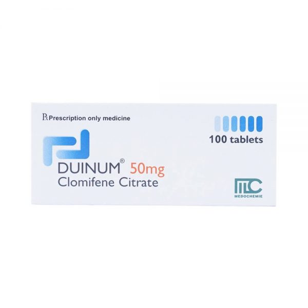 Duinum 50 – Điều trị rối loạn chức năng buông trứng Duinum 50 – Điều trị rối loạn chức năng buông trứng