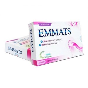 Emmats – bổ sung nội tiết tố nữ – Hộp 30 viên