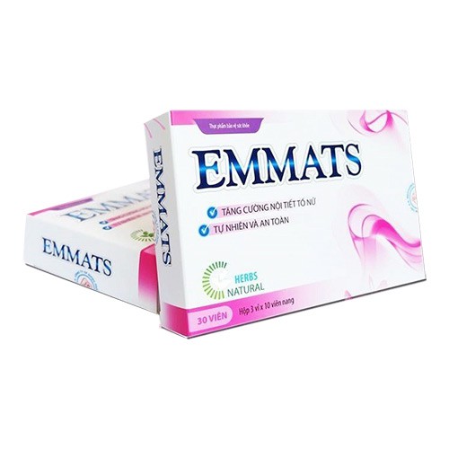 Emmats – bổ sung nội tiết tố nữ – Hộp 30 viên Emmats – bổ sung nội tiết tố nữ – Hộp 30 viên