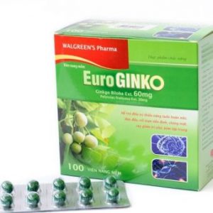 Quy cách đóng gói Euro Ginko Walgreen’s Pharma