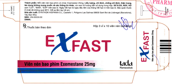 Thuốc Exfast - Thuốc điều trị ung thư vú