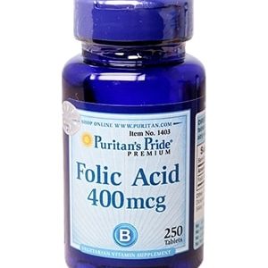Folic Acid 400 mcg 250