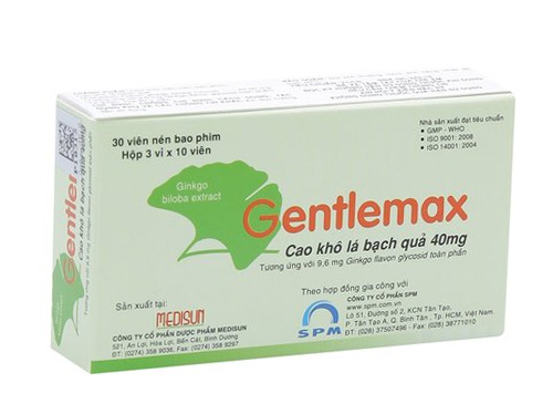 Thuốc Gentlemax – Điều Trị Thiểu Năng Tuần Hoàn Não Thuốc Gentlemax – Điều Trị Thiểu Năng Tuần Hoàn Não