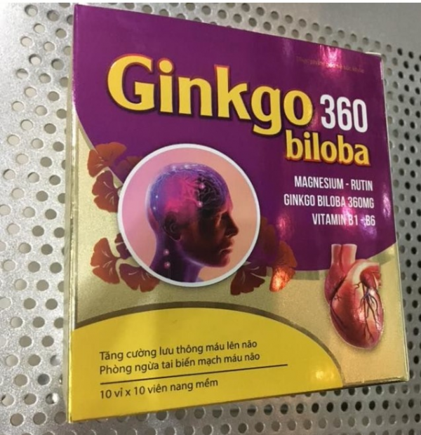 Quy cách đóng gói Ginkgo Biloba 360mg Magnesium Quy cách đóng gói Ginkgo Biloba 360mg Magnesium