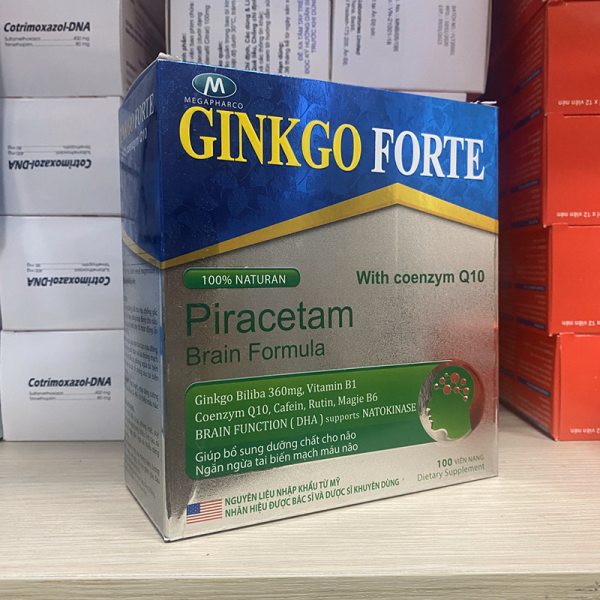 Quy cách đóng gói Ginkgo Forte With Coenzym Q10 Quy cách đóng gói Ginkgo Forte With Coenzym Q10