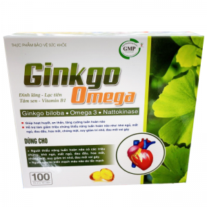 Ginkgo Omega Hộp 100 Viên