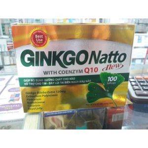 Quy cách đóng gói Ginkgonatto New With Coenzym Q10 Usa