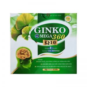 Giới thiêu về Ginko Mega360 Hộp 100 Viên