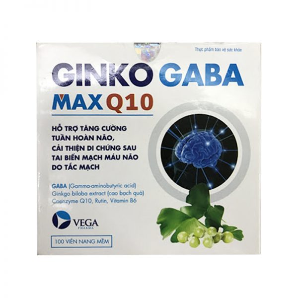 Ginkogaba MaxQ10 – Tăng cường tuần hoàn não Ginkogaba MaxQ10 – Tăng cường tuần hoàn não