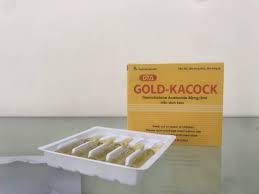 Quy cách đóng gói Gold Kacock Hộp 5 Ống