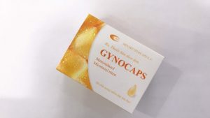 Quy cách đóng gói Gynocaps hộp 10 viên
