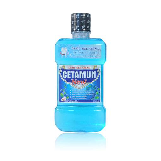 Getamun plus 250ml – Nước súc miệng ngừa sâu răng