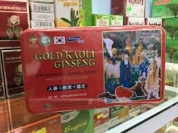 Thông tin sản phẩm thuốc Gold Kaoli Ginseng đỏ