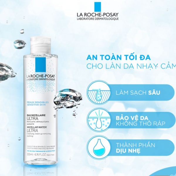 Giới thiệu về La Roche Posay Ultra 400ml - Nước tẩy trang Giới thiệu về La Roche Posay Ultra 400ml - Nước tẩy trang