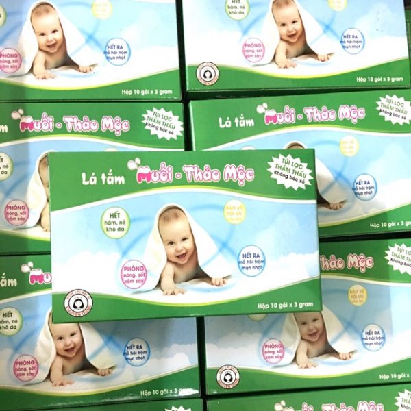 Lá tắm Muối Thảo Mộc