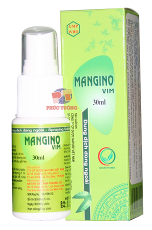 Quy cách đóng gói Mangino Vim 30ml Quy cách đóng gói Mangino Vim 30ml