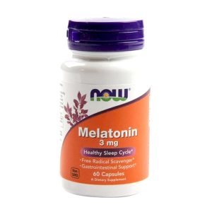 Giới thiệu về Melatonin 3Mg Now Foods 
