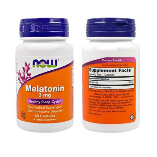 Quy cách đóng gói Melatonin 3Mg Now Foods Quy cách đóng gói Melatonin 3Mg Now Foods