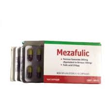 Quy cách đóng gói thuốc MEZAFULIC