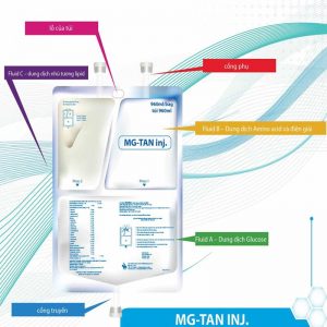 Mg-Tan inj túi truyền dinh dưỡng 960ml là thuốc gì ?