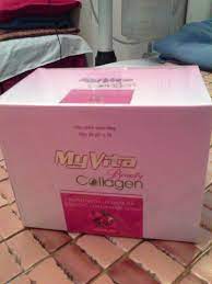 Quy cách đóng gói MyVita Beauty Collagen Hộp 20 Gói