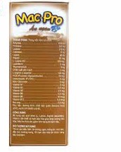 Thông tin sản phẩm thuốc Mac Pro Ăn Ngon