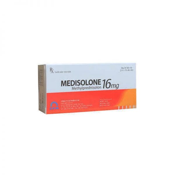 Giới thiệu về Medisolone 16 Hộp 30 Viên Giới thiệu về Medisolone 16 Hộp 30 Viên