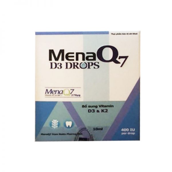 Mena-Q7-Lo-10ml-Giup-Xuong-Rang-Chac-Khoe Thuốc Mena Q7 là thuốc gì?