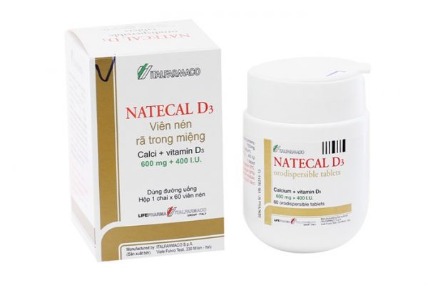 Thuốc NateCal D3 là thuốc gì ? Thuốc NateCal D3 là thuốc gì ?