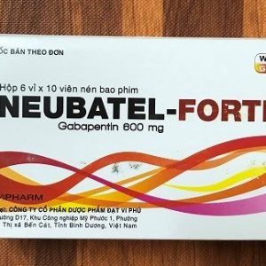 Quy cách đóng gói Thuốc Neubatel Forte 600mg