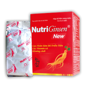 Quy cách đóng gói Nutri Ginsen