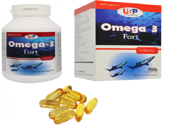 Quy cách đóng gói Omega 3 Fort Quy cách đóng gói Omega 3 Fort