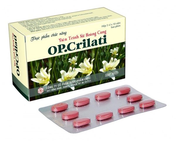 OP CRILATI – Hỗ trợ điều trị U xơ tử cung OP CRILATI – Hỗ trợ điều trị U xơ tử cung