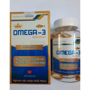 Quy cách đóng gói Omega3 KINGPHAR