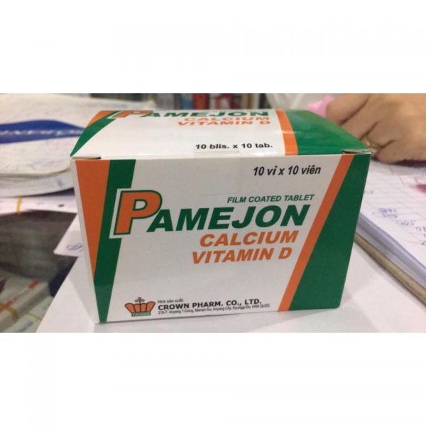 Quy cách đóng gói Thuốc Pamejon tablet Quy cách đóng gói Thuốc Pamejon tablet