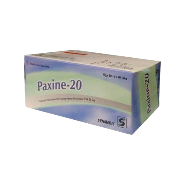 Quy cách đóng gói Thuốc Paxine 20Mg Quy cách đóng gói Thuốc Paxine 20Mg