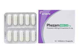 Quy cách đóng gói Thuốc Phezam 400/25 mg