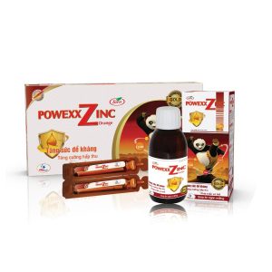 Quy cách đóng gói Thuốc Powexx Zinc Hộp 20 Ống