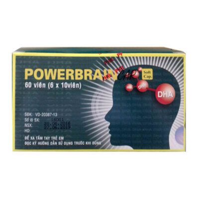 Power Brain hộp 6 vỉ – Tăng Cường Tuần Hoàn Não