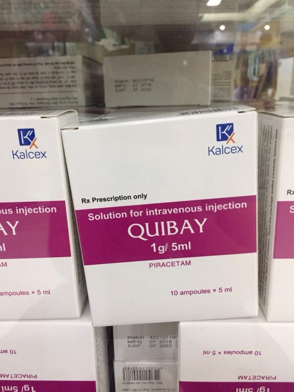 Quy cách đóng gói Quibay 1g/5ml Quy cách đóng gói Quibay 1g/5ml