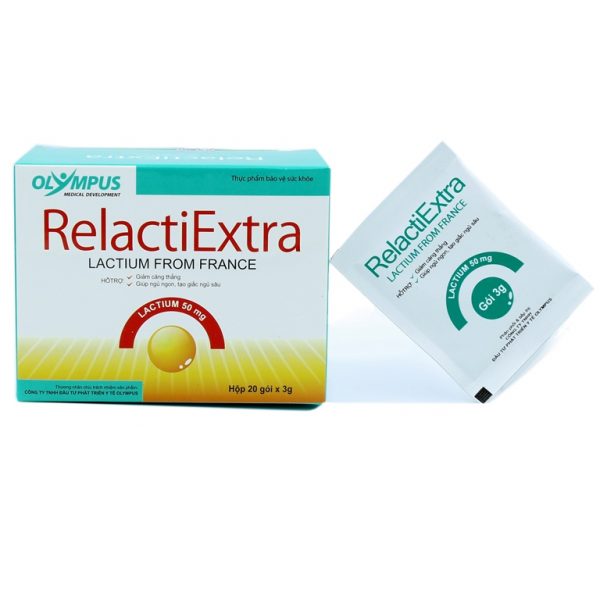 Quy cách đóng gói Relacti Extra Hộp 20 Gói Quy cách đóng gói Relacti Extra Hộp 20 Gói