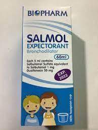 Quy cách đóng gói thuốc SALMOL EXPECTORANT