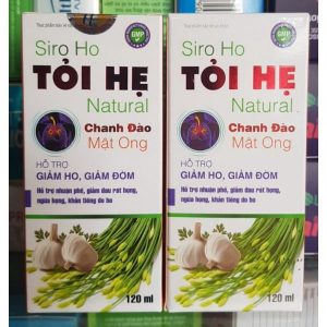 Giới thiệu về Siro Ho Tỏi Hẹ Natural